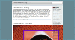 Desktop Screenshot of download-mp3-song.com