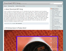 Tablet Screenshot of download-mp3-song.com